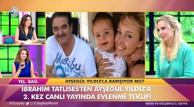 Usta Sanatçı İbrahim Tatlıses. Canlı Yayında Eski Eşine Evlilik Teklifi Etti