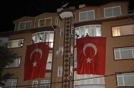 Alanya'ya Şehit Ateşi Düştü