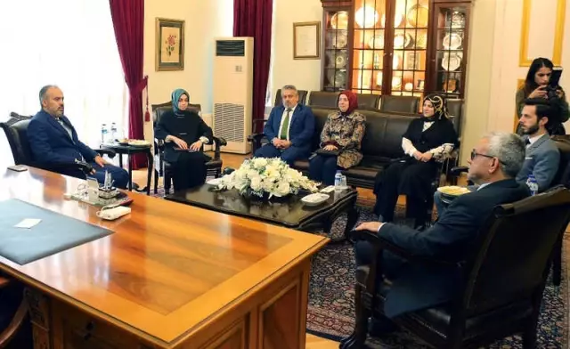 Başkan Aktaş, AK Parti İnsan Haklarından Sorumlu Genel Başkan Yardımcısı Usta'yı Ağırladı Başkan Aktaş, AK Parti İnsan Haklarından Sorumlu Genel Başkan Yardımcısı Usta'yı Ağırladı