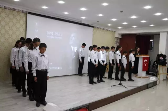 Tutak'ta 10 Kasım Atatürk'ü Anma Etkinliği