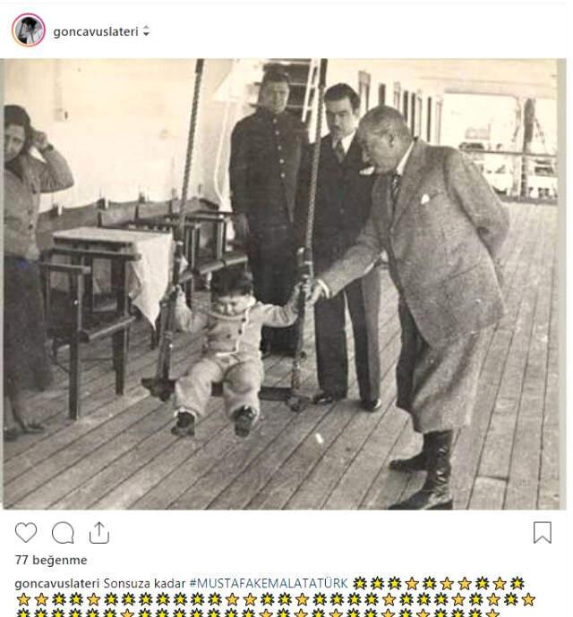Ünlü İsimler, Paylaşımlarıyla Atatürk'ü Andı