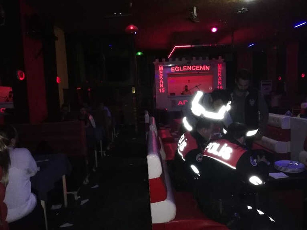 Antalya'da Eğlence Mekanlarına 'Huzur' Operasyonu