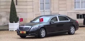Cumhurbaşkanı Erdoğan Elize Sarayı'nda