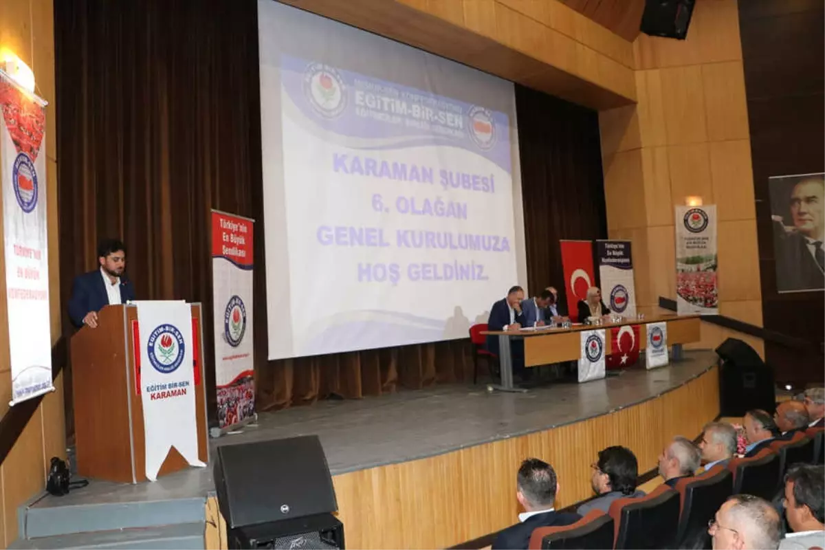 Eğitim-Bir-Sen'de Özdemir Yeniden Başkan Secildi