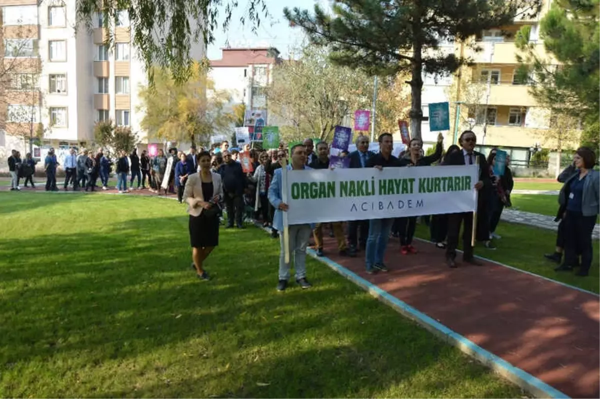Organ Bağışı İçin Yürüdüler