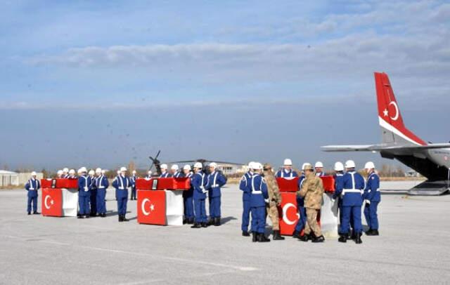 Süngü Tepe Şehitlerinden 3'ü Memleketlerine Uğurlandı
