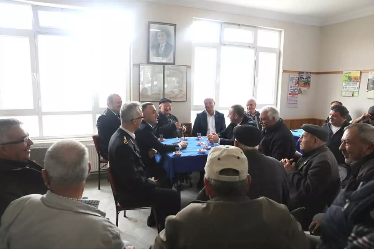 Vali Bilgin'in Köy Ziyaretleri