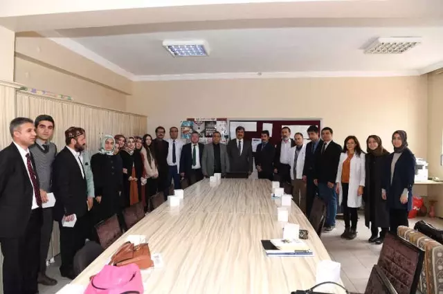 Başkan Asya'dan Şehit Davut Karaçam Anadolu İmam Hatip Lisesine Ziyaret