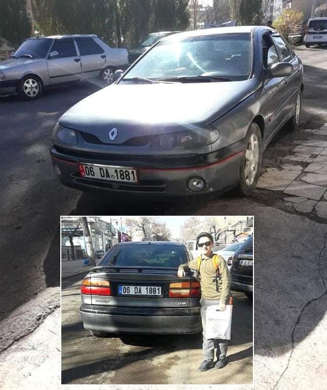 Karslı Esnafa Ait Aracın Plakasını Gören, Durdurup Fotoğraf Çektiriyor