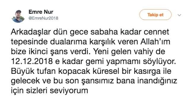 'Kıyamet Kopacak' Demişti, Kopmayınca Bakın Ne Yaptı