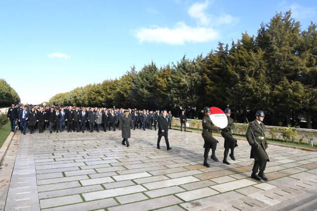 ASELSAN'dan Tam Kadro Anıtkabir Ziyareti