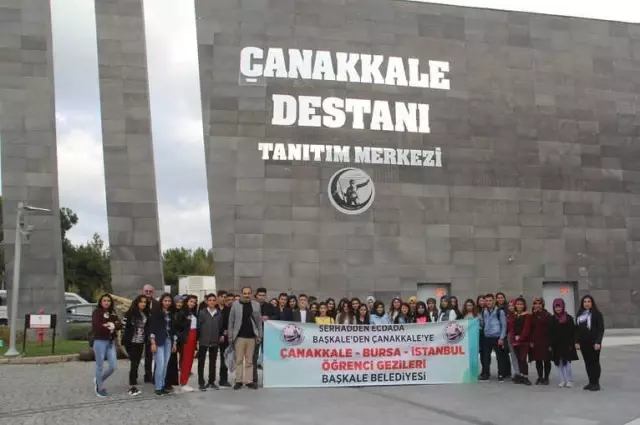 Başkaleli Öğrenciler Çanakkale, Bursa ve İstanbul'u Gezdi