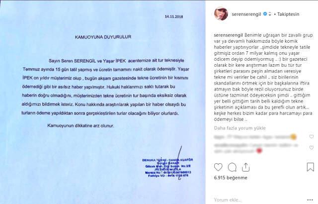 Seren Serengil Hakkında Yalan Haber Yapanlara Tazminat Davası Açtı