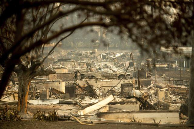California'da Orman Yangınında Kayıp Sayısı 631'e Çıktı
