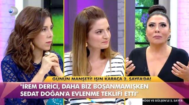 Işın Karaca'dan Magazin Gündemini Sarsacak İddia: İrem Derici, Eski Kocama Evlilik Teklifi Etti