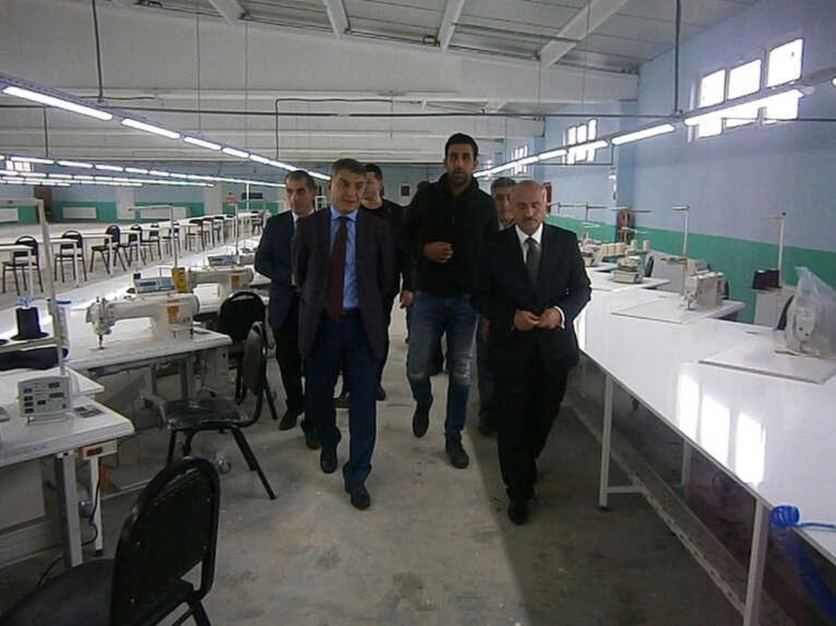 Kaymakam Özkan'dan Tekstil Atölyesine Ziyaret