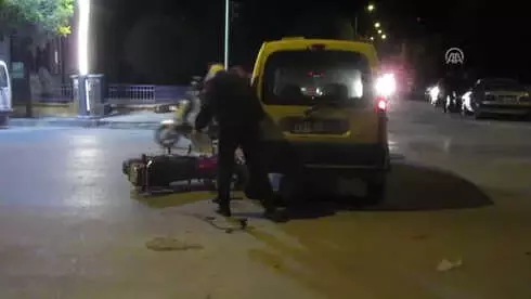 Taksiyle Çarpışan Motosikletin Sürücüsü Öldü