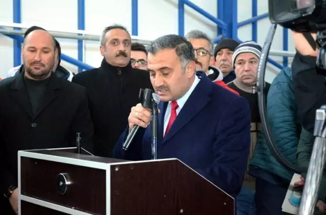 Develi'de Ambalaj Atıkları Toplama ve Ayrıştırma Tesisi Açıldı