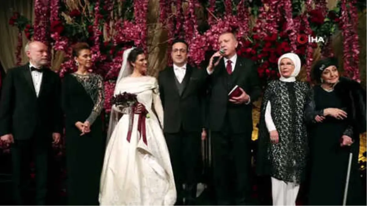 Cumhurbaşkanı Erdoğan, İlker Aycı'nın Nikah Şahidi Oldu