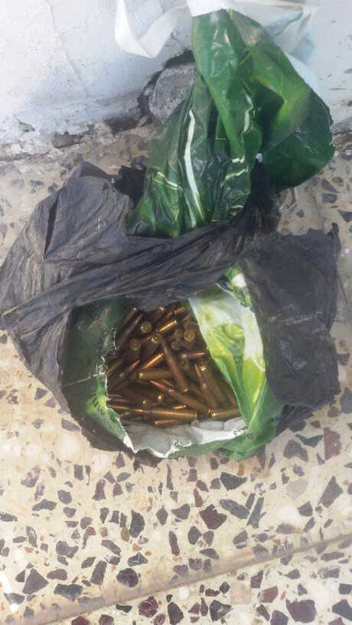 Sulama Kanalındaki Poşetten 250 Tüfek Mermisi Çıktı