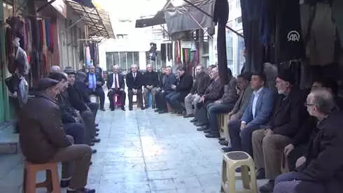 Esnaf Toplumun Birliği İçin Semaya El Açtı Esnaf Toplumun Birliği İçin Semaya El Açtı