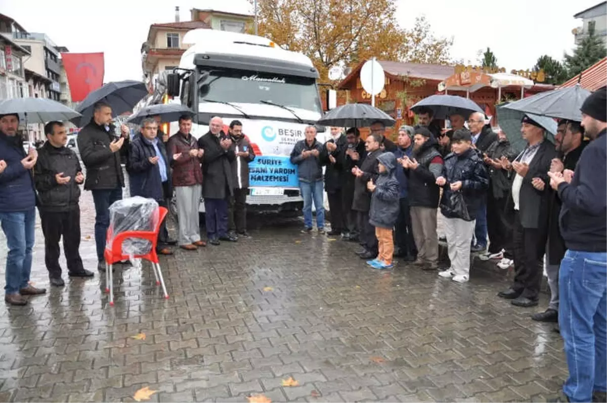 Simav'dan Mültecilere 25 Ton Un Yardımı