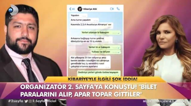 Kibariye, Konserini Düzenleyen Organizatöre Salam, Sucuk Aldırıp Sahneye Çıkmadı