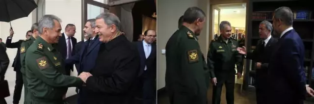 Milli Savunma Bakanı Akar, Rus mevkidaşıyla görüştü Milli Savunma Bakanı Akar, Rus mevkidaşıyla görüştü