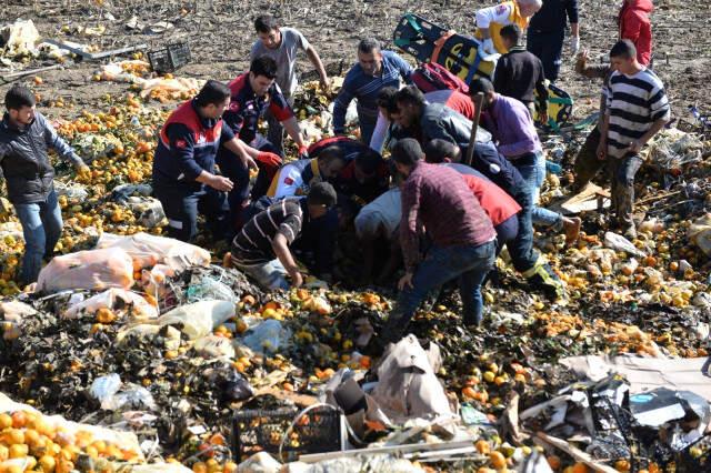 Narenciye Posası Altında Kalan Çocuk Yaşam Mücadelesini Kaybetti