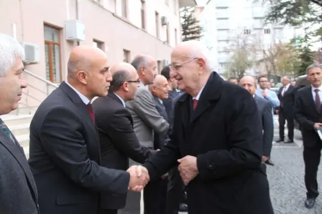 Eski TBMM Başkanı İsmail Kahraman'dan Vali Çiftçi'ye Ziyaret
