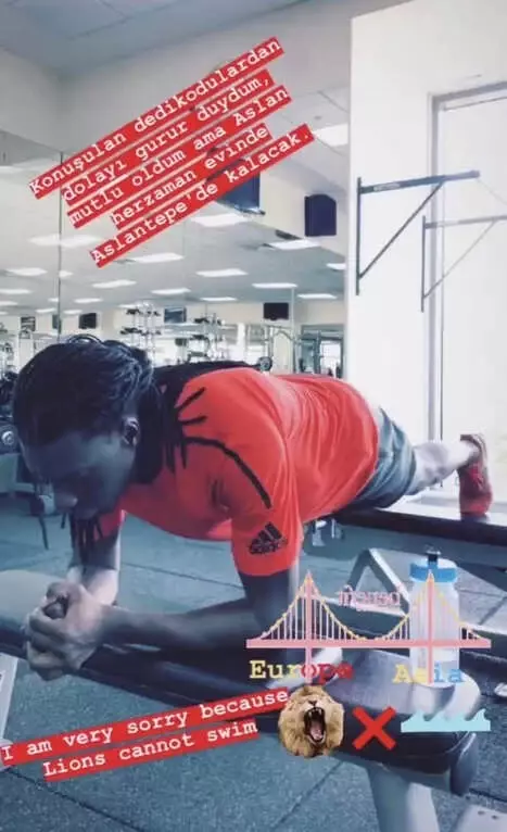 Gomis'ten Fenerbahçe Cevabı