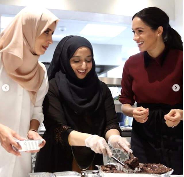 Sussex Düşesi Meghan Markle, Mutfağa Girdi