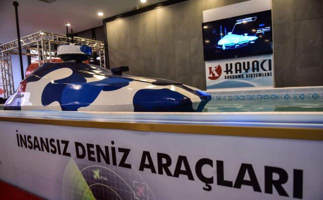 Türkiye'nin İlk İnsansız Deniz Aracı 'İda' Fuarda Görücüye Çıktı
