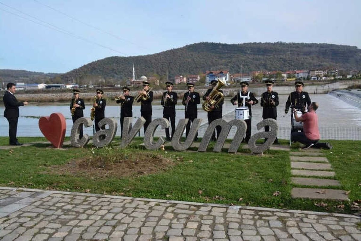 Çaycuma Marşı'na Klip Çekiliyor