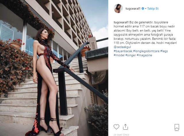 Tuğçe Aral'dan Seda Akgül'e Yanıt Gecikmedi: Hodri meydan!