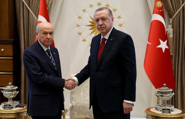 Erdoğan-Bahçeli Görüşmesi Sonrası Çarpıcı Anket: İttifakta Oy Oranı Yüzde 52