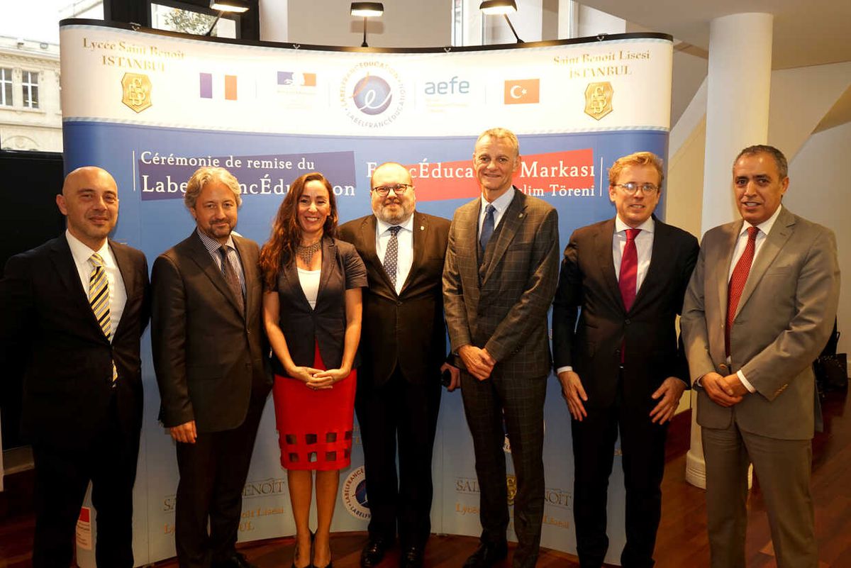 Saint Benoît Lisesi Franceducation Markası İle Ödüllendirildi