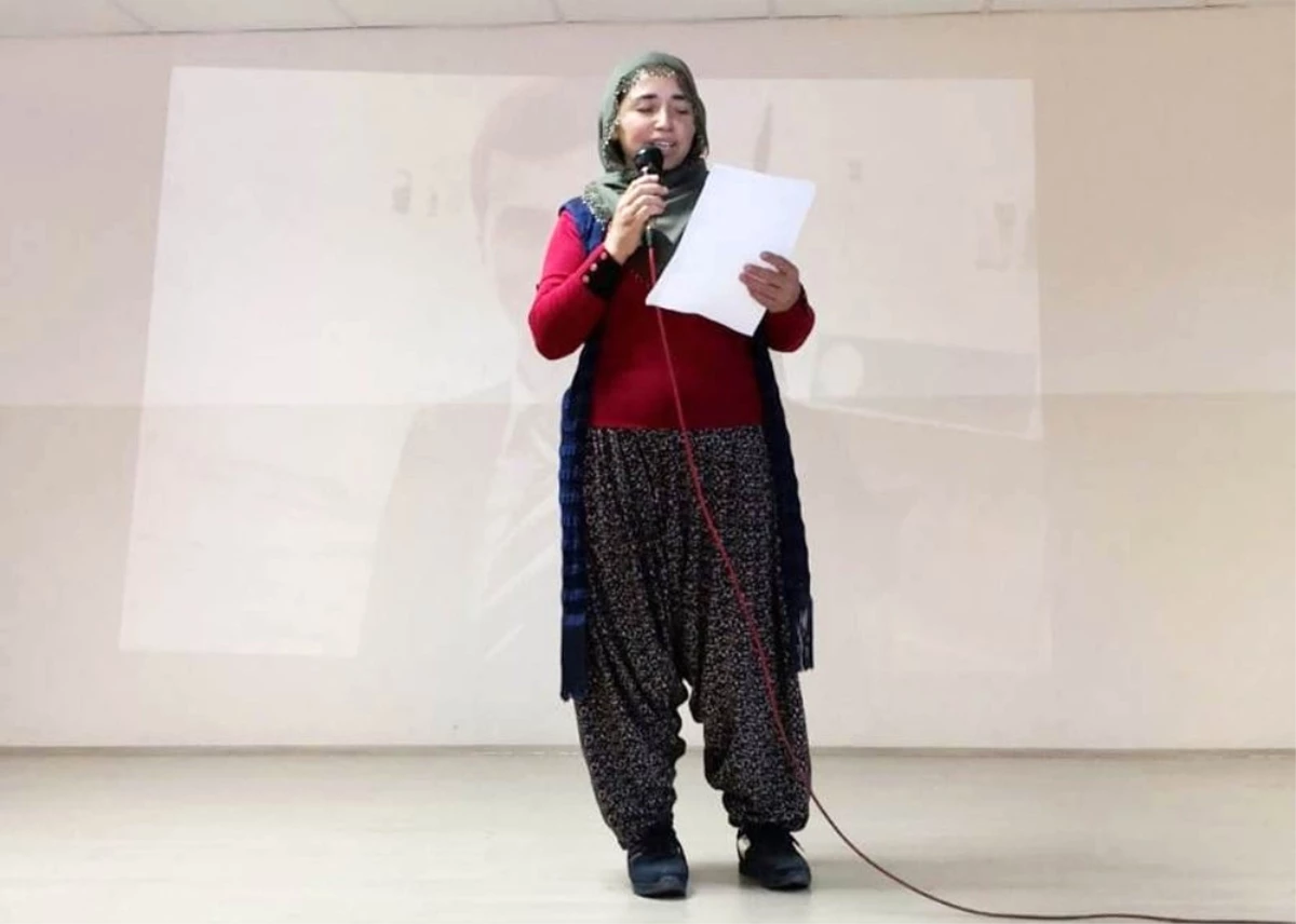Tuncelili 2 Çocuk Annesi, Şehit Öğretmen Necmettin Yılmaz'a Şiir Yazdı