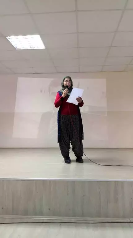 Tuncelili 2 Çocuk Annesi, Şehit Öğretmen Necmettin Yılmaz'a Şiir Yazdı