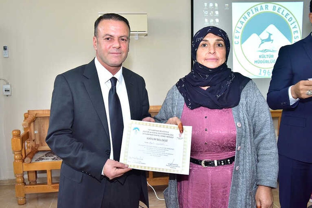Ceylanpınar Belediyesi Kadına Şiddete 'Hayır' Dedi
