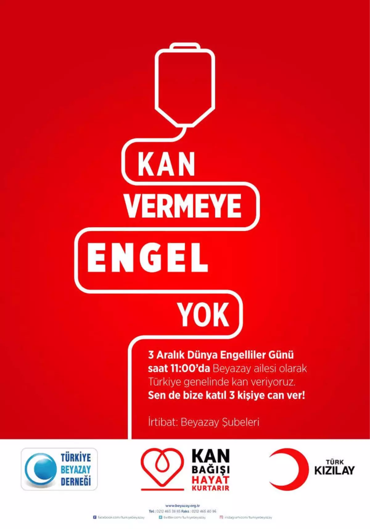 'Kan Vermeye Engel Yok'