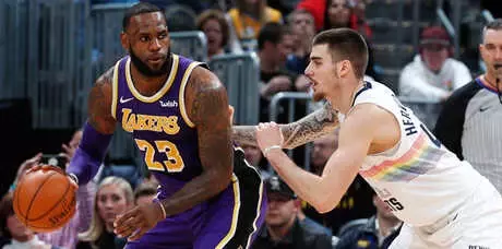 Nuggets, Lakers'ı Sahadan Sildi!