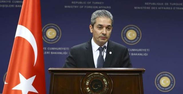 Dışişleri Bakanlığı Sözcüsü Hami Aksoy: İngiltere'nin Akın İpek Kararı Kabul Edilemez