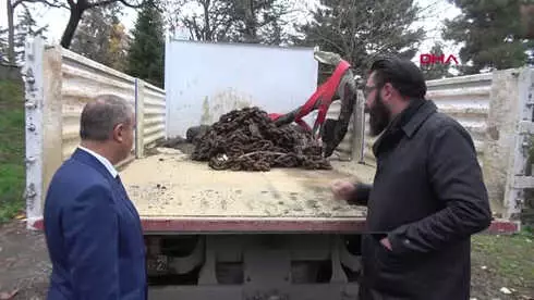 Düzce Balıkçıların Ağına 18. Yüzyıla Ait Çapa Takıldı Düzce Balıkçıların Ağına 18. Yüzyıla Ait Çapa Takıldı
