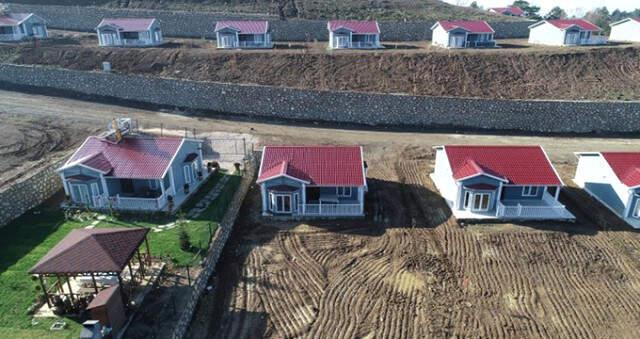 Sürekli Göç Veren Köyde Hayata Geçirilen &quot;Hobi Evleri Pojesi&quot; ile Arazi