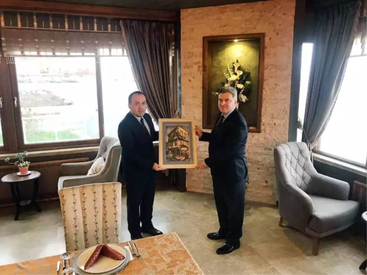 Makedonya Cumhurbaşkanı Mudanya Kaymakamlığı'nda