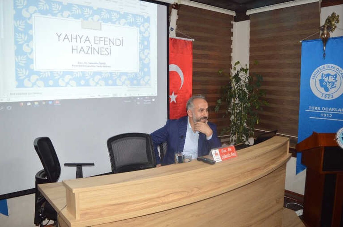 Türk Ocağı'nda 'Taşa Kazınan Tarih: Osmanlı Hazineleri' Konferansı