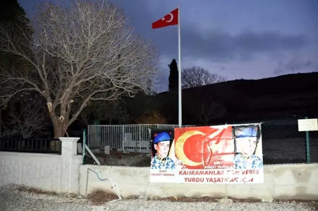 Aliağalı Şehit Bülent Yanpala Mezarı Başında Anıldı
