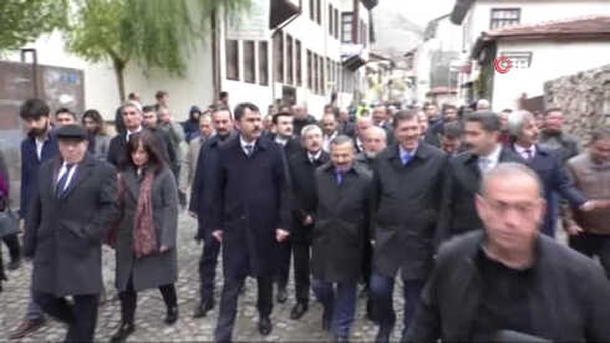 Bakan Kurum, Tokat'ta Tarihi Mekanları Gezdi