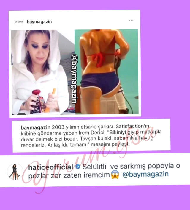 Hatice'den 'Bikini Bizi Bozar' Diyen İrem'e Olay Yanıt: Sarkmış Kalçayla Zor Zaten